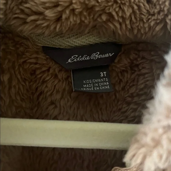 Eddie Bauer Tan Sherpa Jacket - Picture 4 of 5